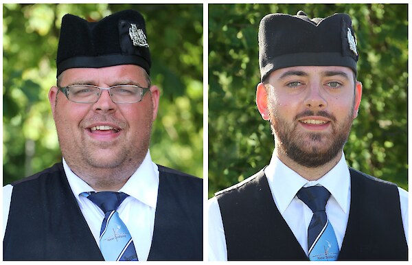 Ali MacKenzie (left) and Adam McCollum (right).