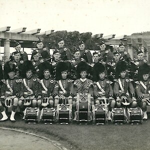Band photo: 1952, Timaru.