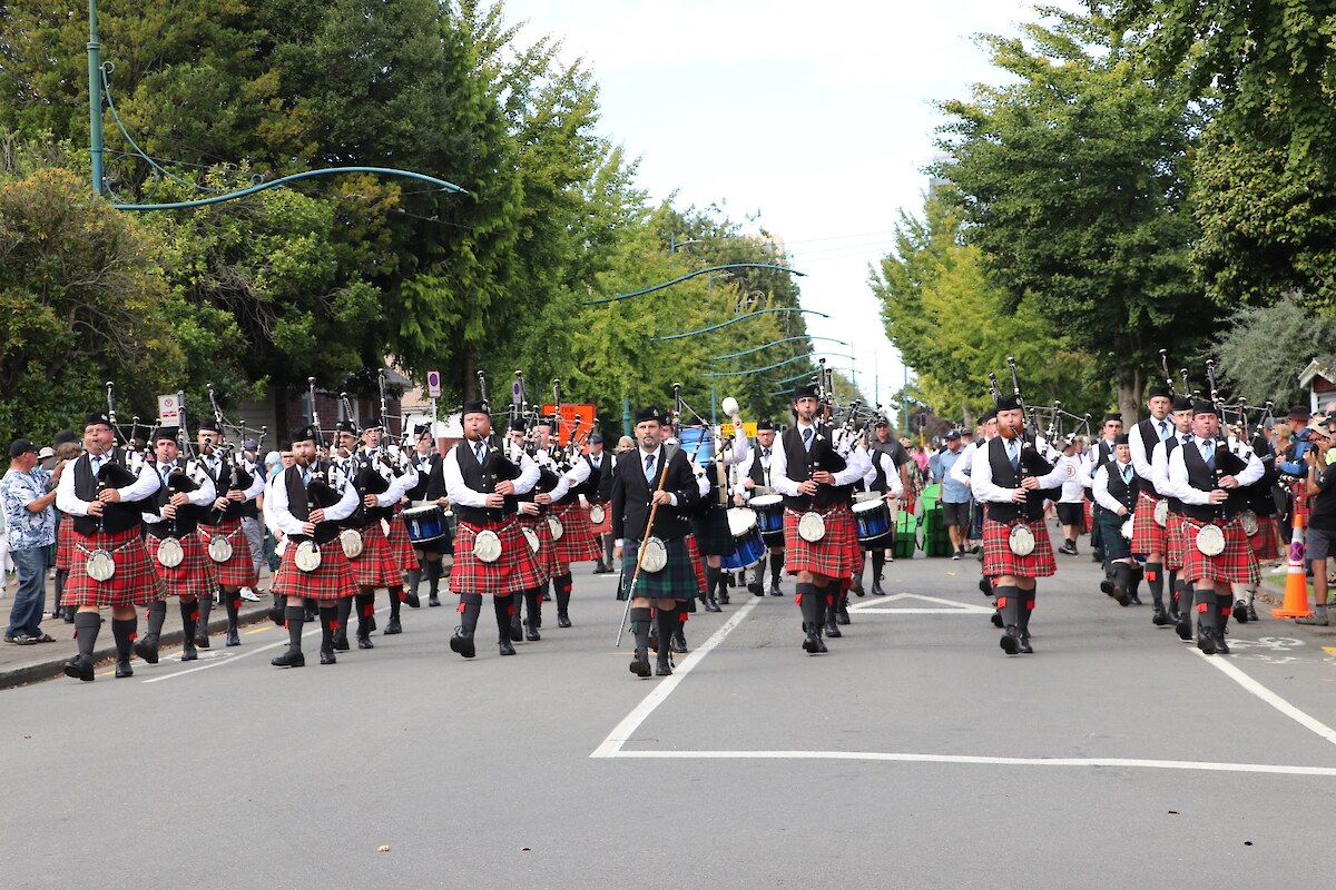 Grade 1 street march (second place).